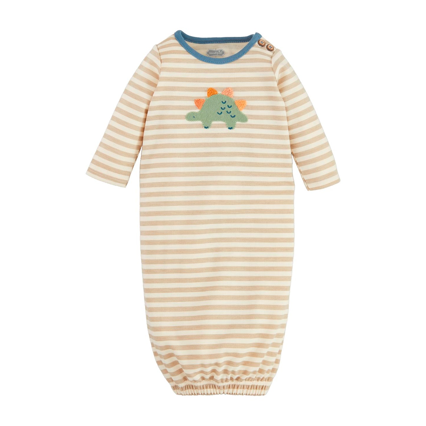 Mudpie Dino Applique Gown