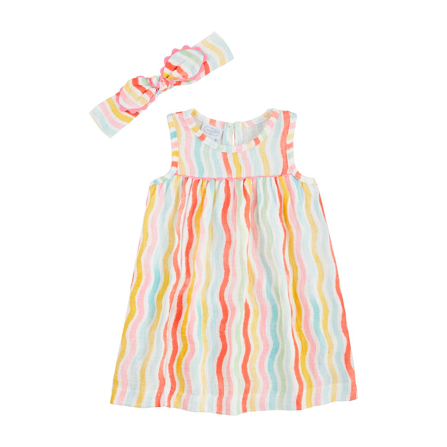 Rainbow Dress w/ Headband