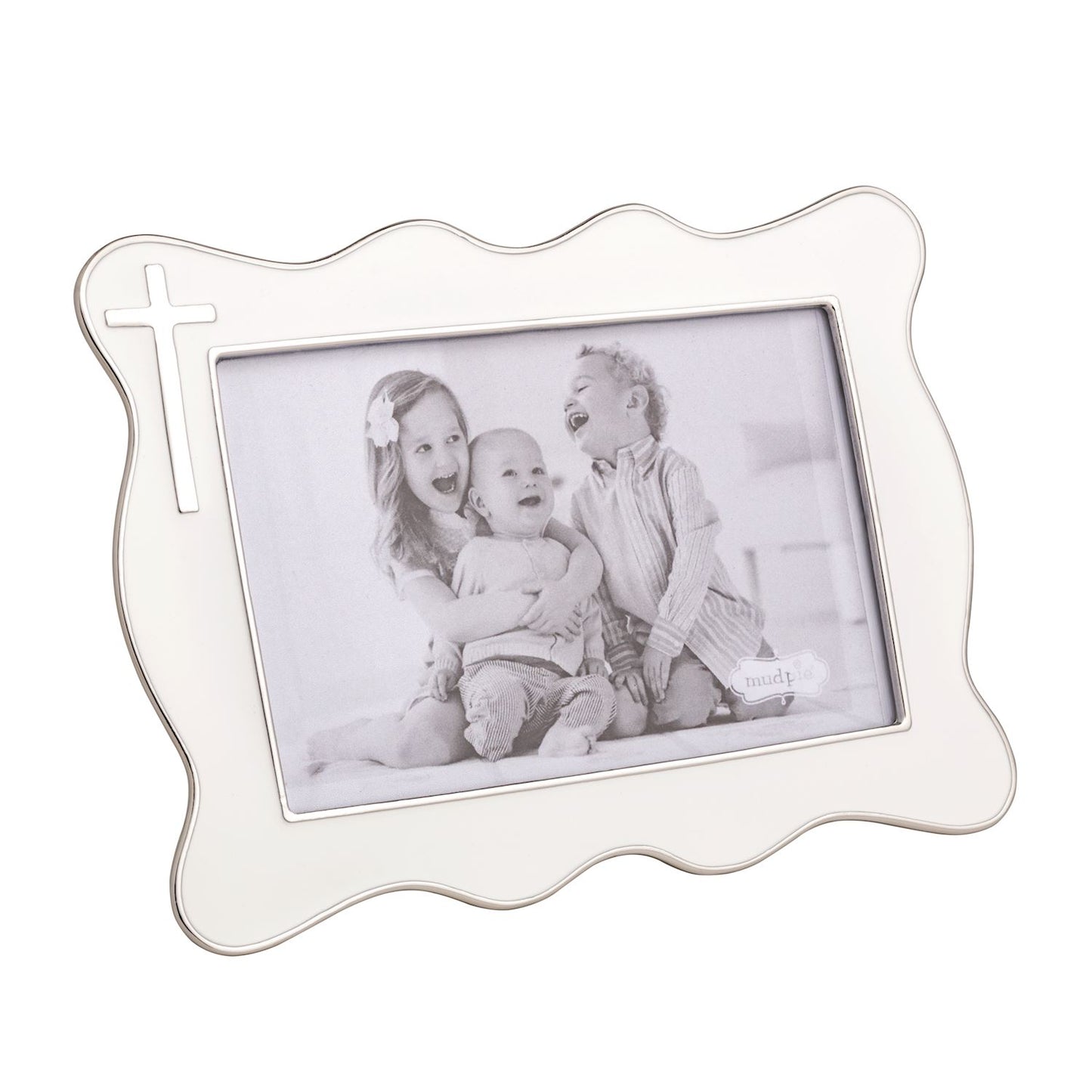 Mudpie Enamel Cross Frame