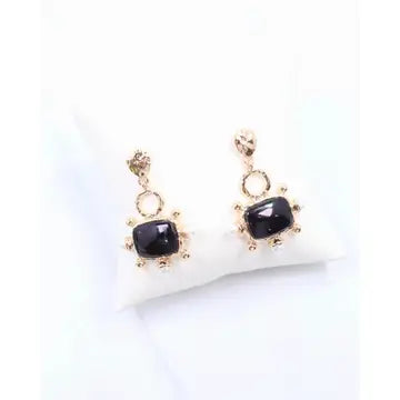 Buena Vista Stone & Pearl Drop Earrings