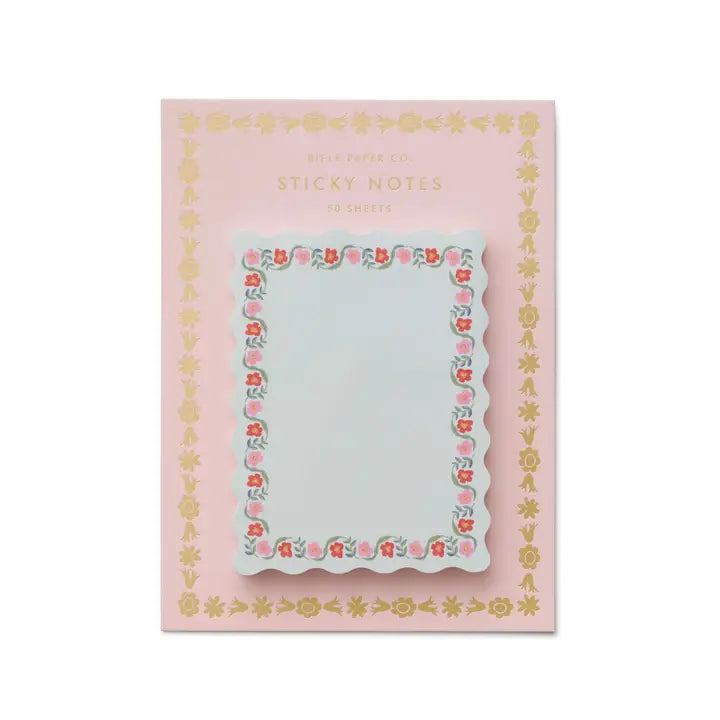 Rifle Paper Delphine Sticky Notes