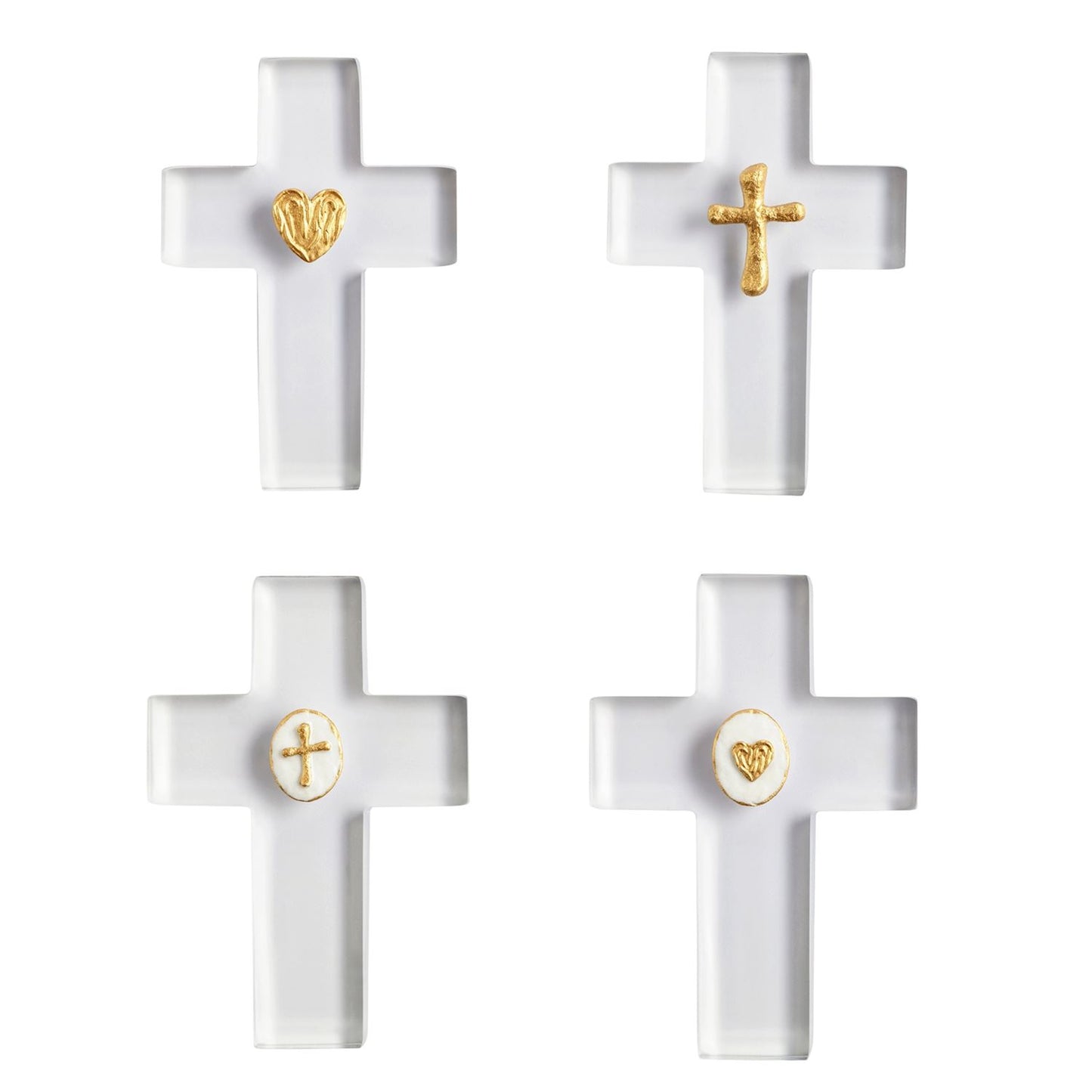 Resin Cross w/ Embellishment