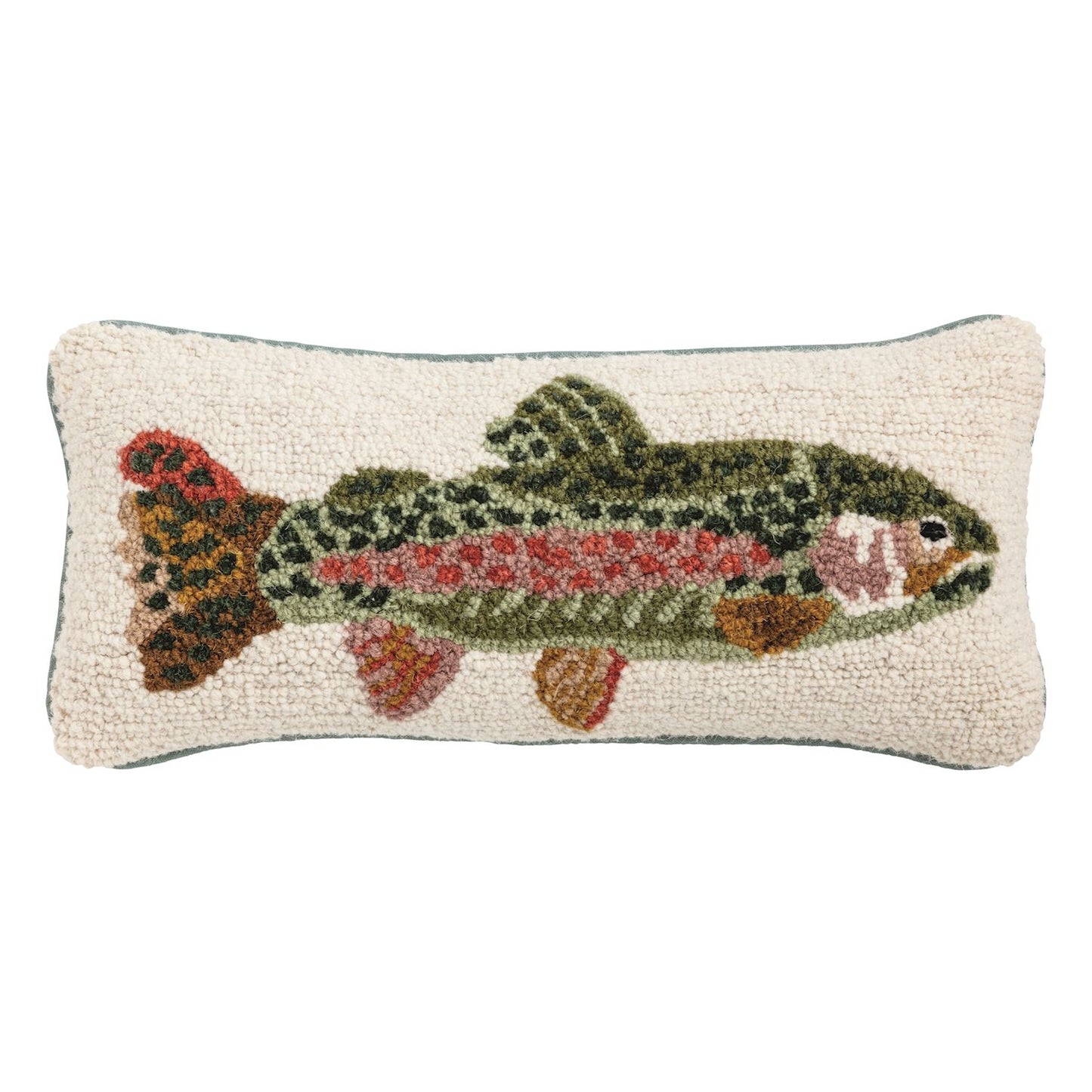 Trout Hook Pillow