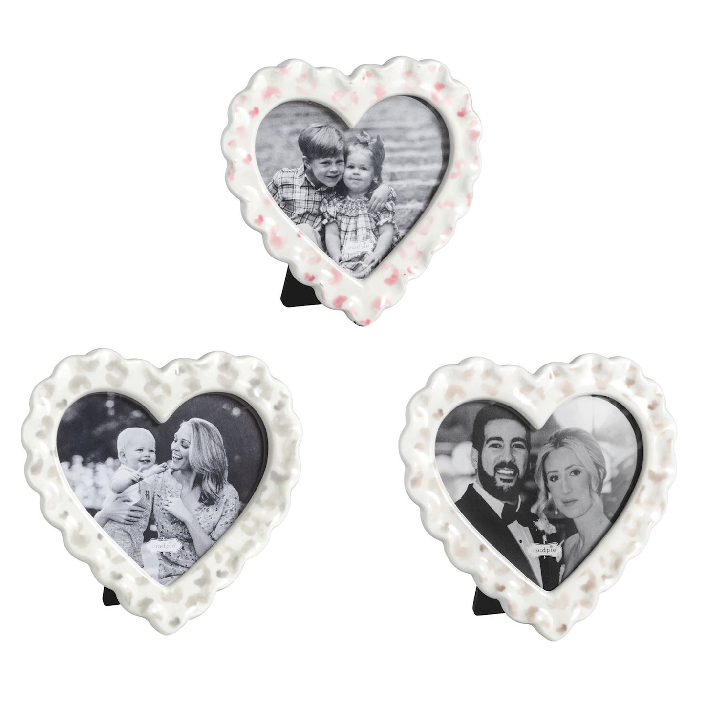 Leopard Heart Frames