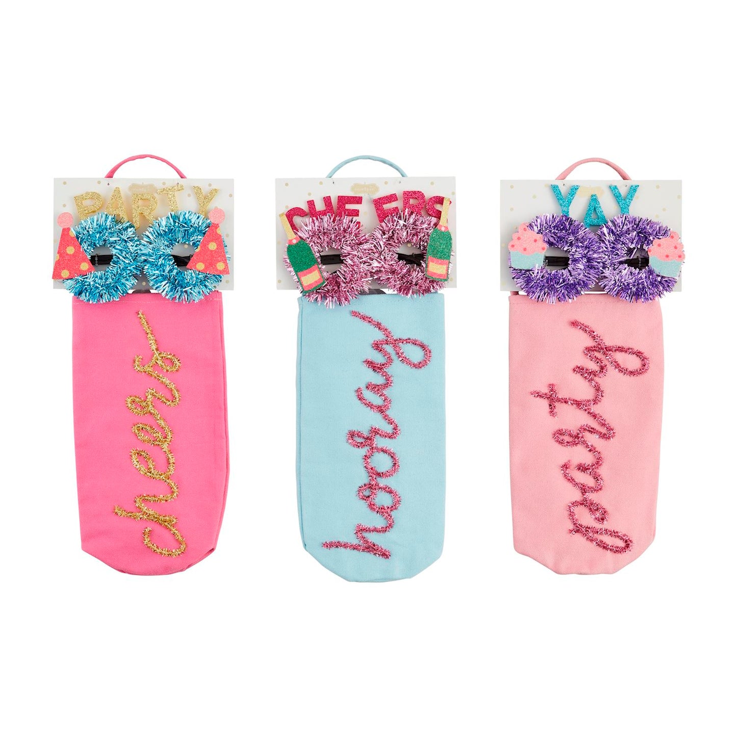 Birthday Wine Bag & Glasses Set