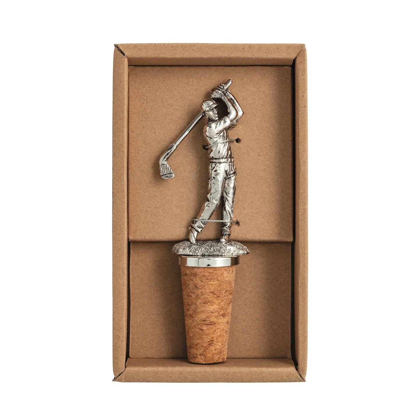Golf Metal Bottle Stopper