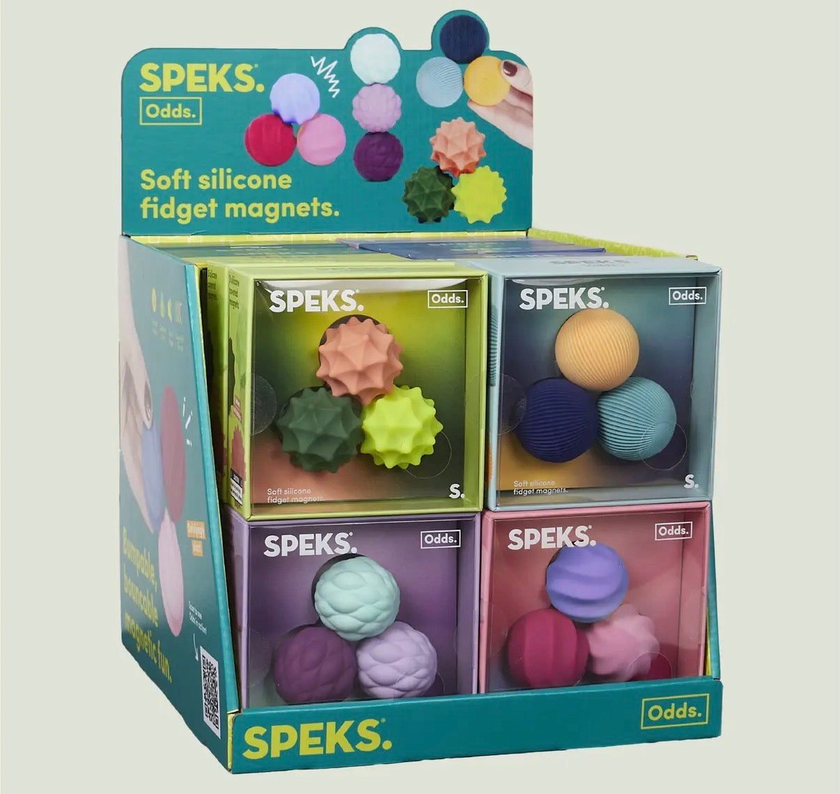 Speks. Odds Silicone Fidget Magnets