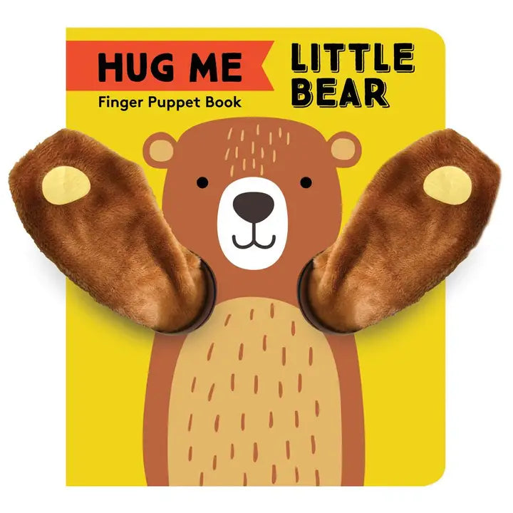 Hug Me Little Bear Finger Puppet Book
