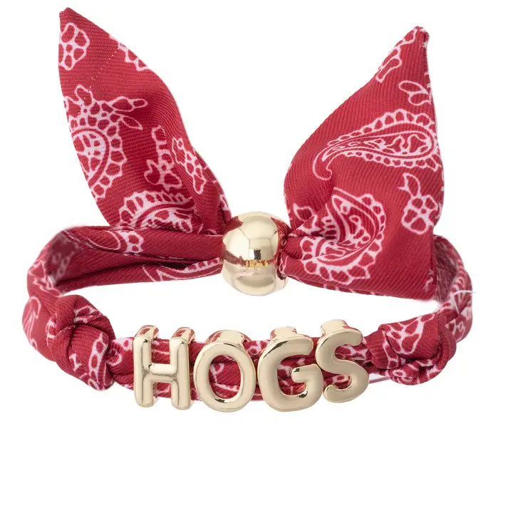 Arkansas Razorbacks Slider Bracelet