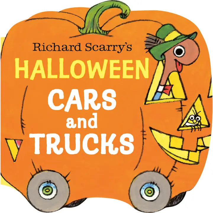 Richard Scarry's Halloween Cars and Trucks Board Book