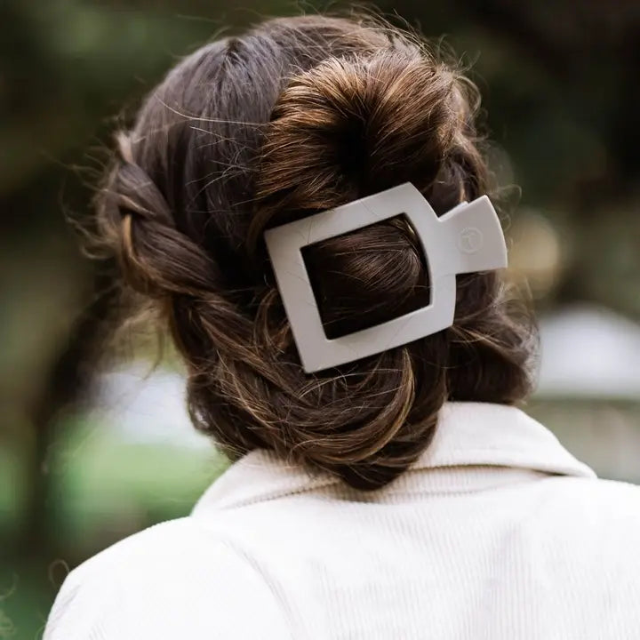 Teleties Large Flat Square Clip