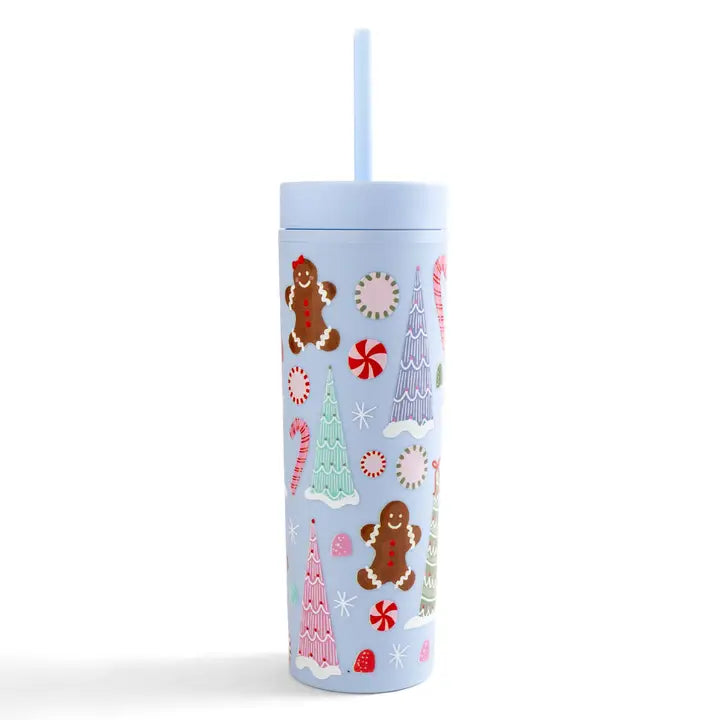 Candy & Trees Acrylic Tumbler