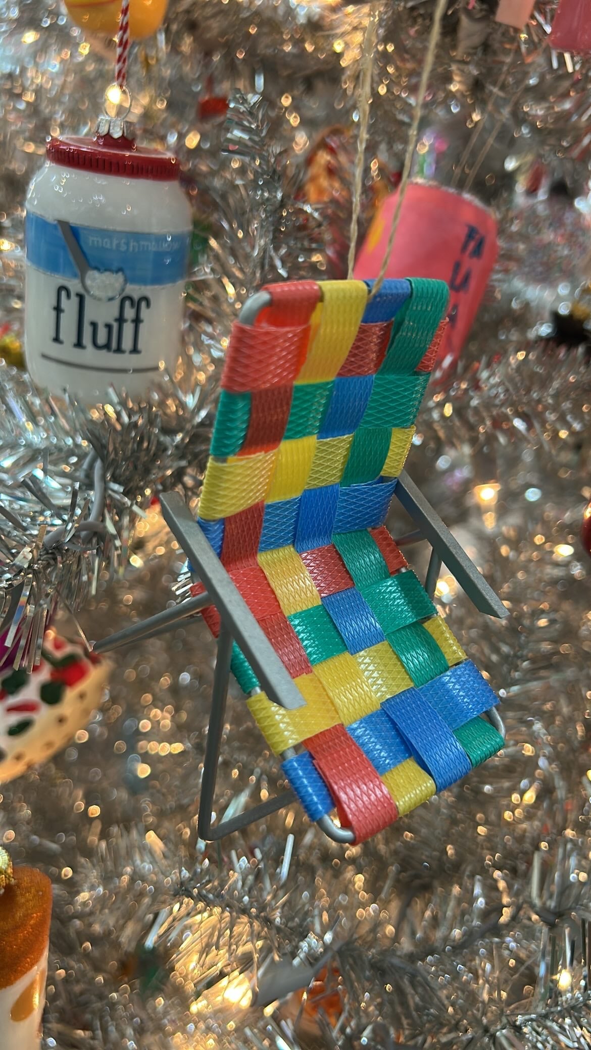 Retro Lawn Chair Ornament