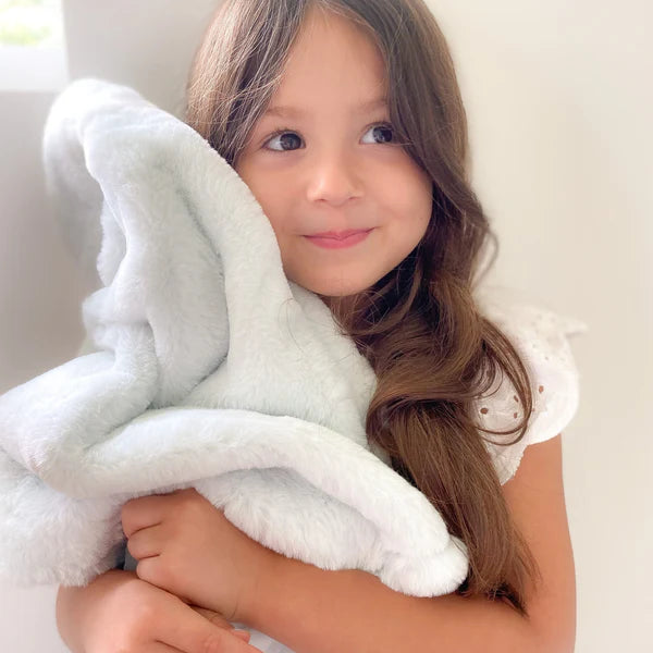 Mon Ami Charmante Luxe Faux Fir Baby Blanket