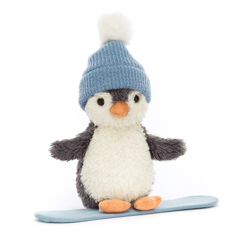 Jellycat Peanut Peguin Snowboarding Small