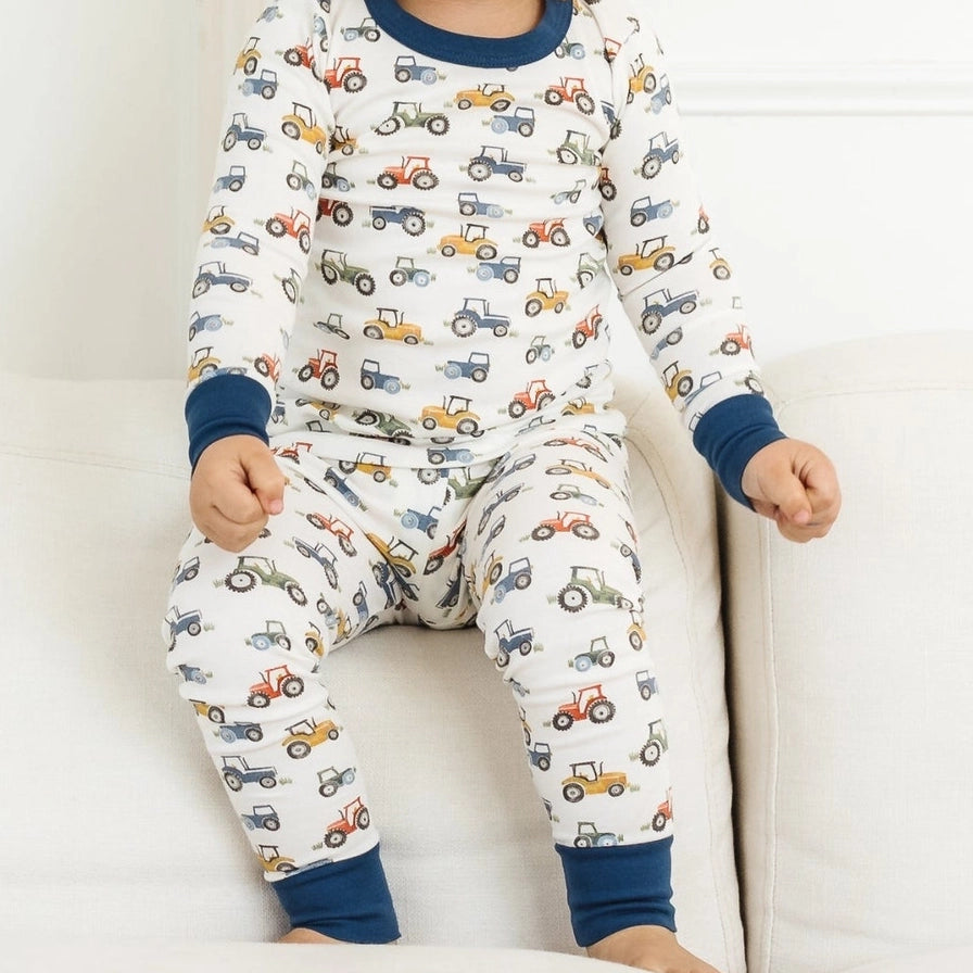 Magnolia Baby Harvest Haulers Long Pj Set