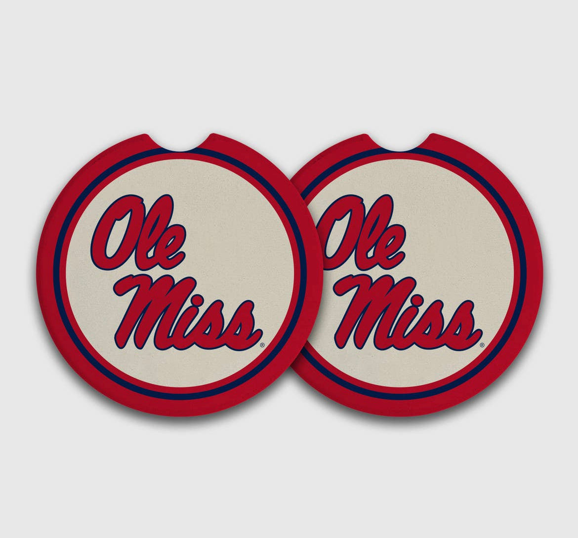Collegiate Car Coasters