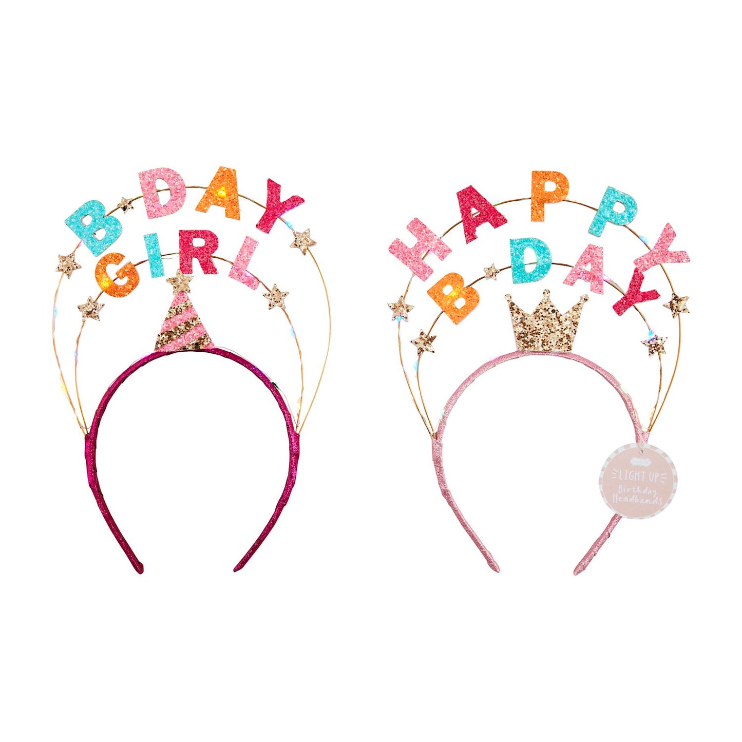 Light Up Birthday Headband