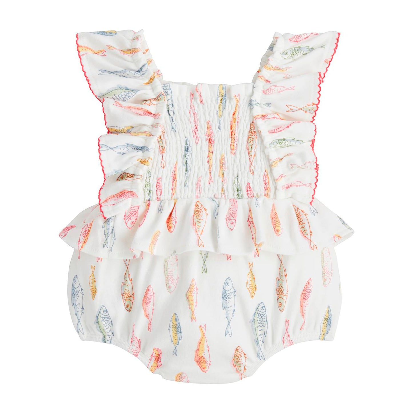 Fish Smocked Bubble