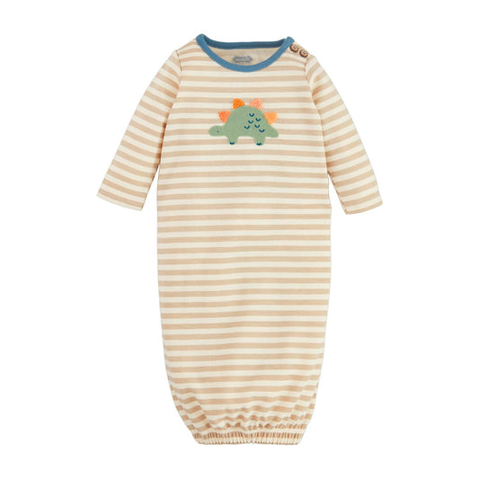 Mudpie Dino Applique Gown
