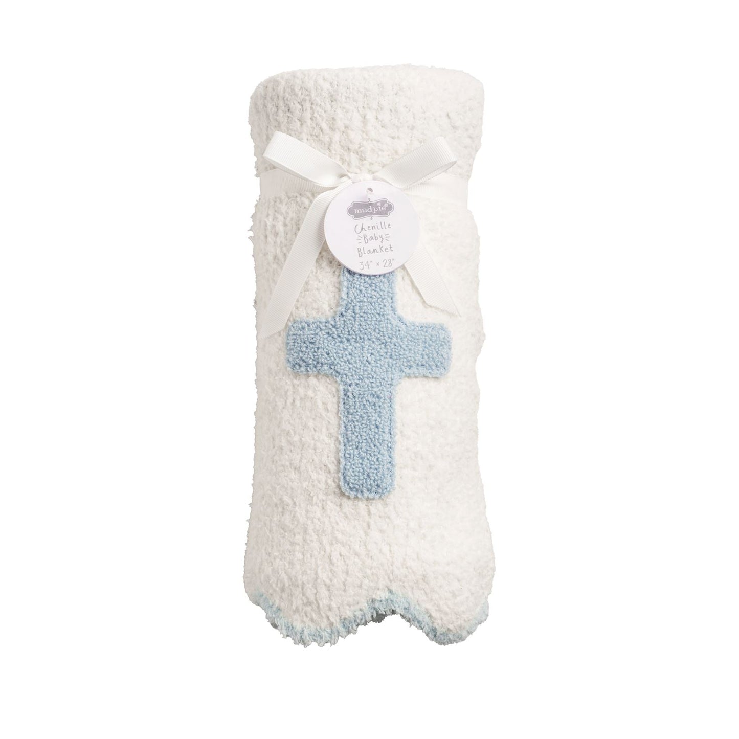 Chenille Cross Blanket