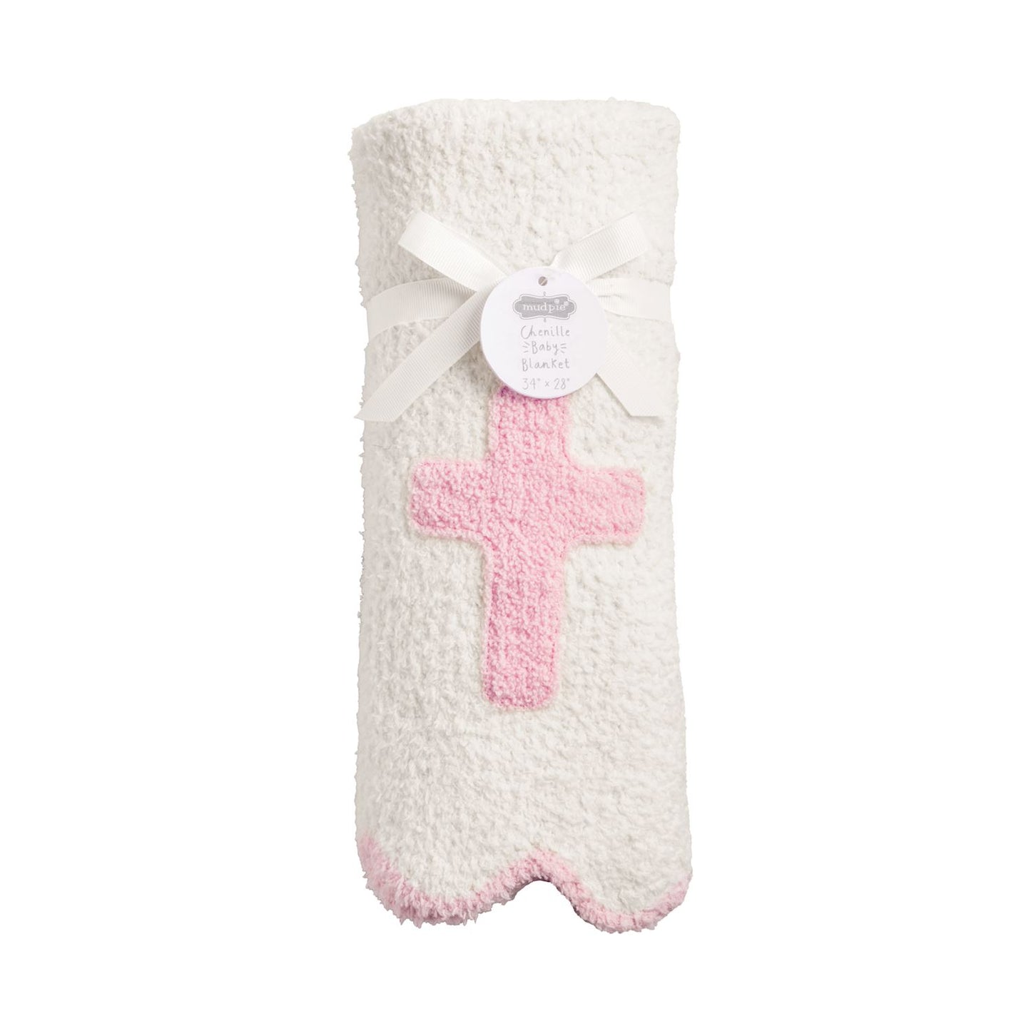 Chenille Cross Blanket