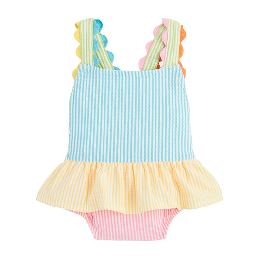 Seersucker Ric Rac Swimsuit