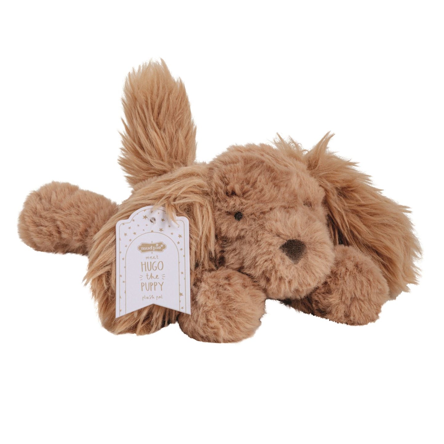 Mudpie Golden Puppy Plush