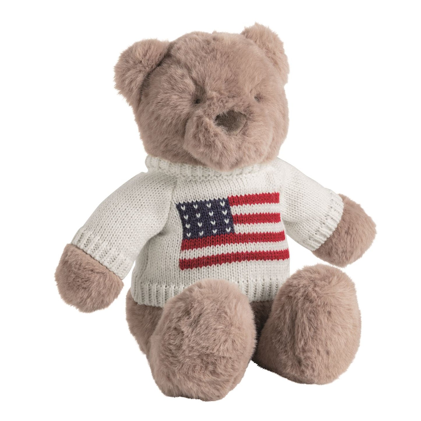 Mudpie Plush Bear with Sweater