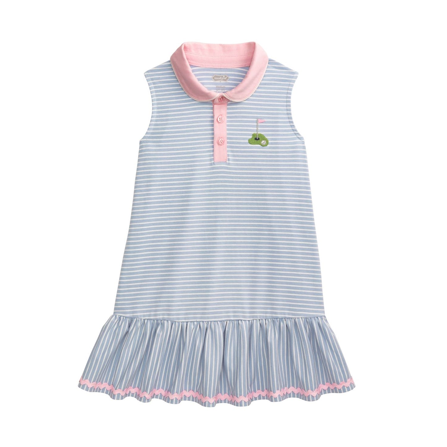 Collared Golf Knit Dress