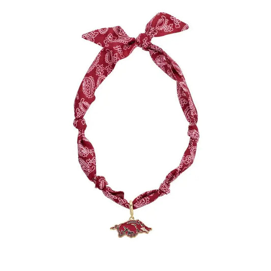 Collegiate Scarf Necklace