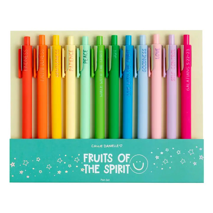 Fruit of the Spirit Ink Pens