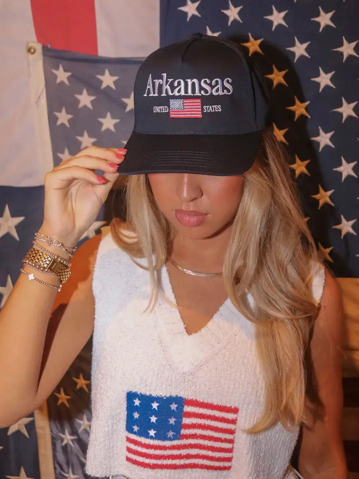 arkansas-flag-trucker-hat