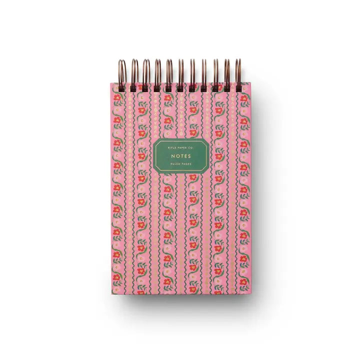 Rifle Paper Delphine Desktop Spiral Notepad