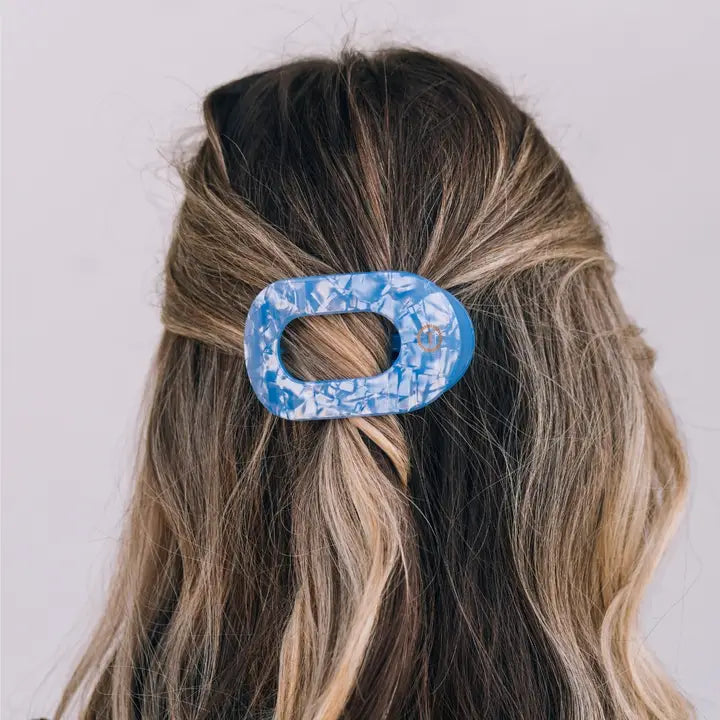 Teleties Small Flat Round Clip