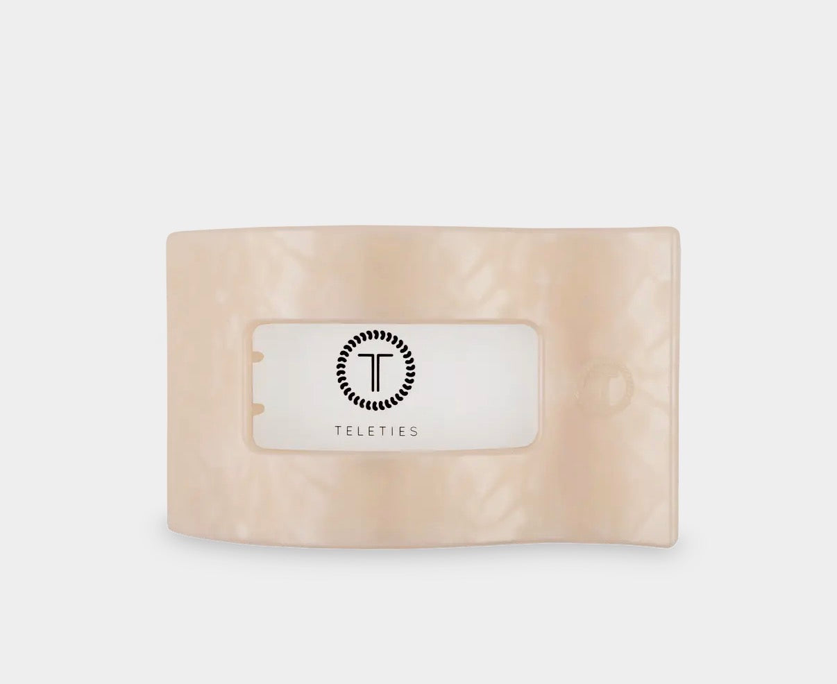 Teleties Flat Rectangle Clip Medium