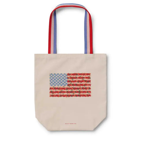 Americana Canvas Tote
