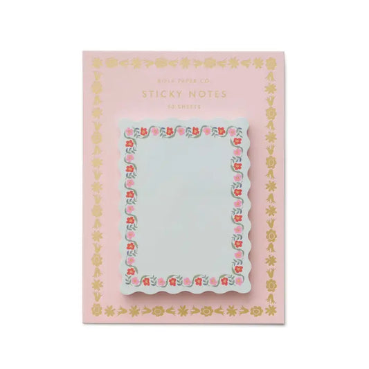 Rifle Paper Delphine Sticky Notes