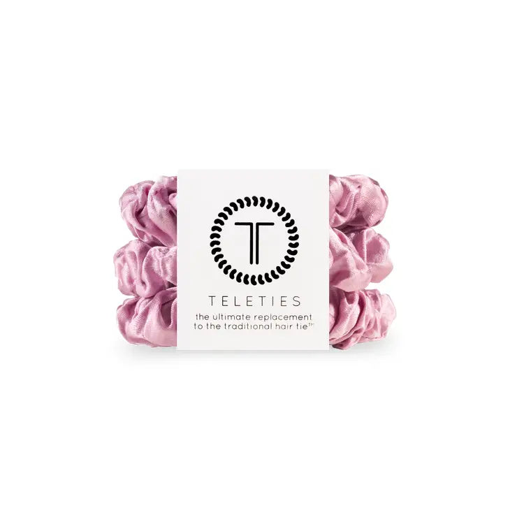 Teleties Silk Scrunchies