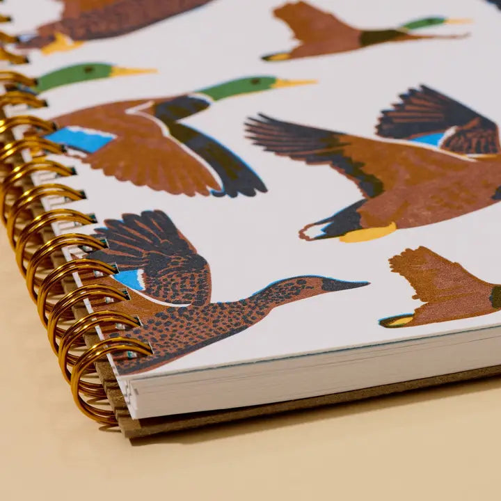 Letterpress Sprial Notebook