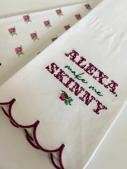 Alexa Skinny Dish Towel Set of 2