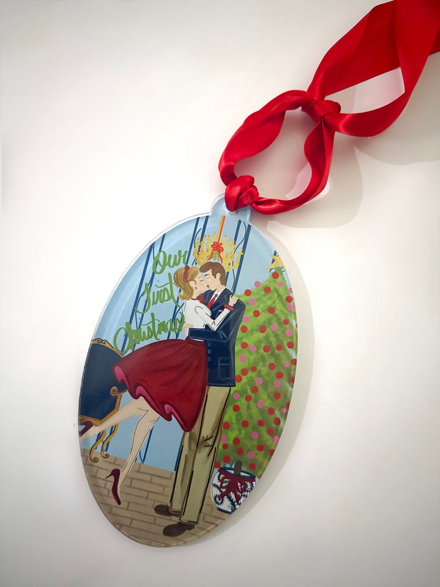 J Julep Acrylic Ornament