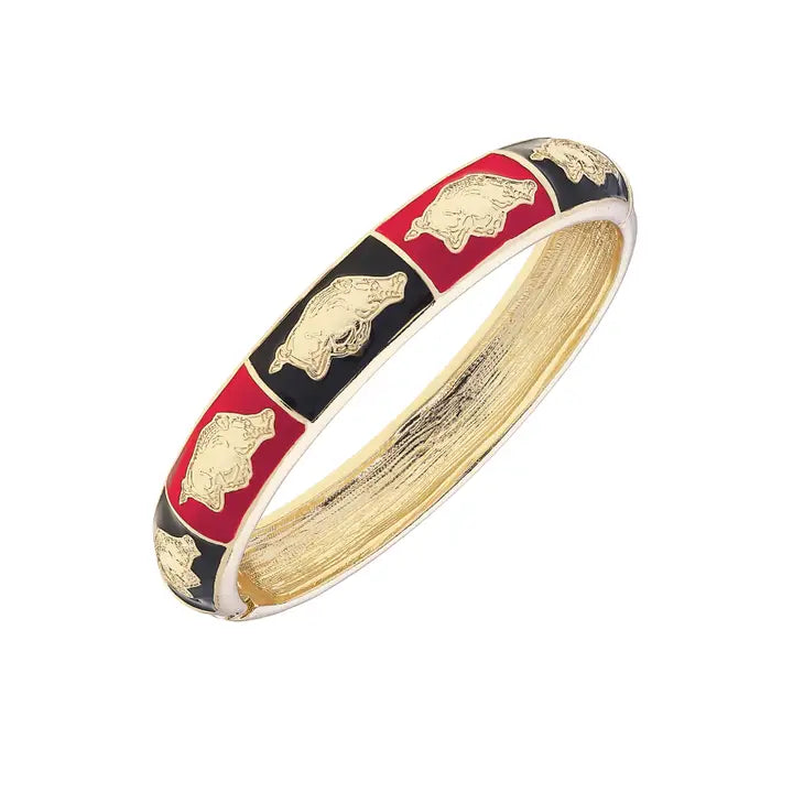Canvas Style Hinge Bracelet