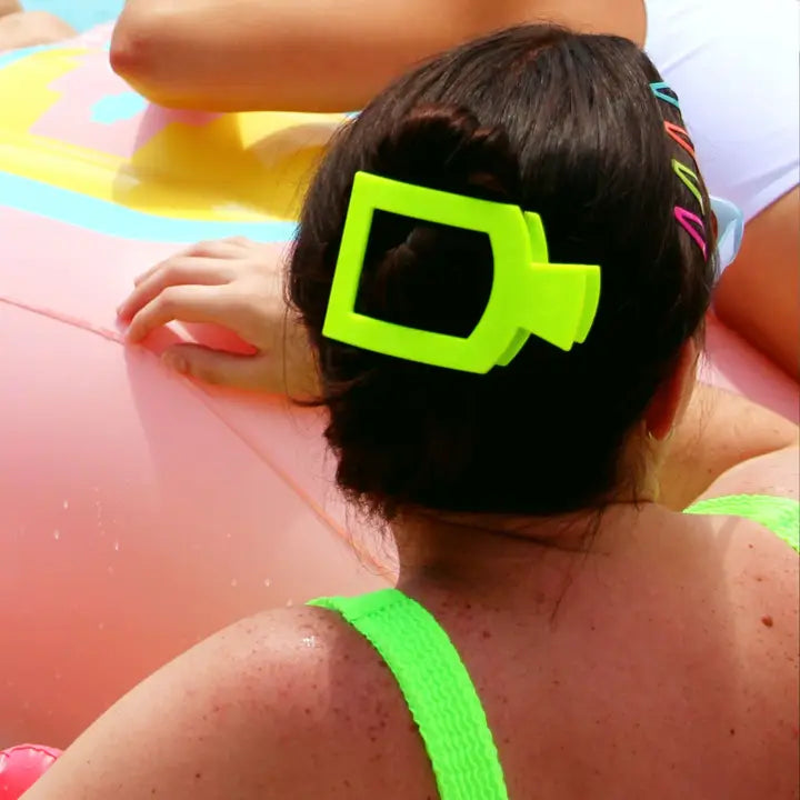Teleties Large Flat Square Clip