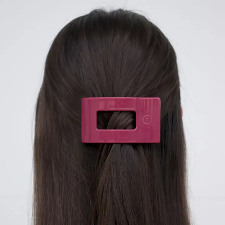 Teleties Flat Rectangle Clip Small