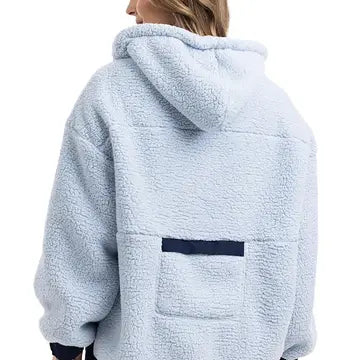 Two Toned Fleece Pullover