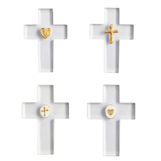 Resin Cross w/ Embellishment