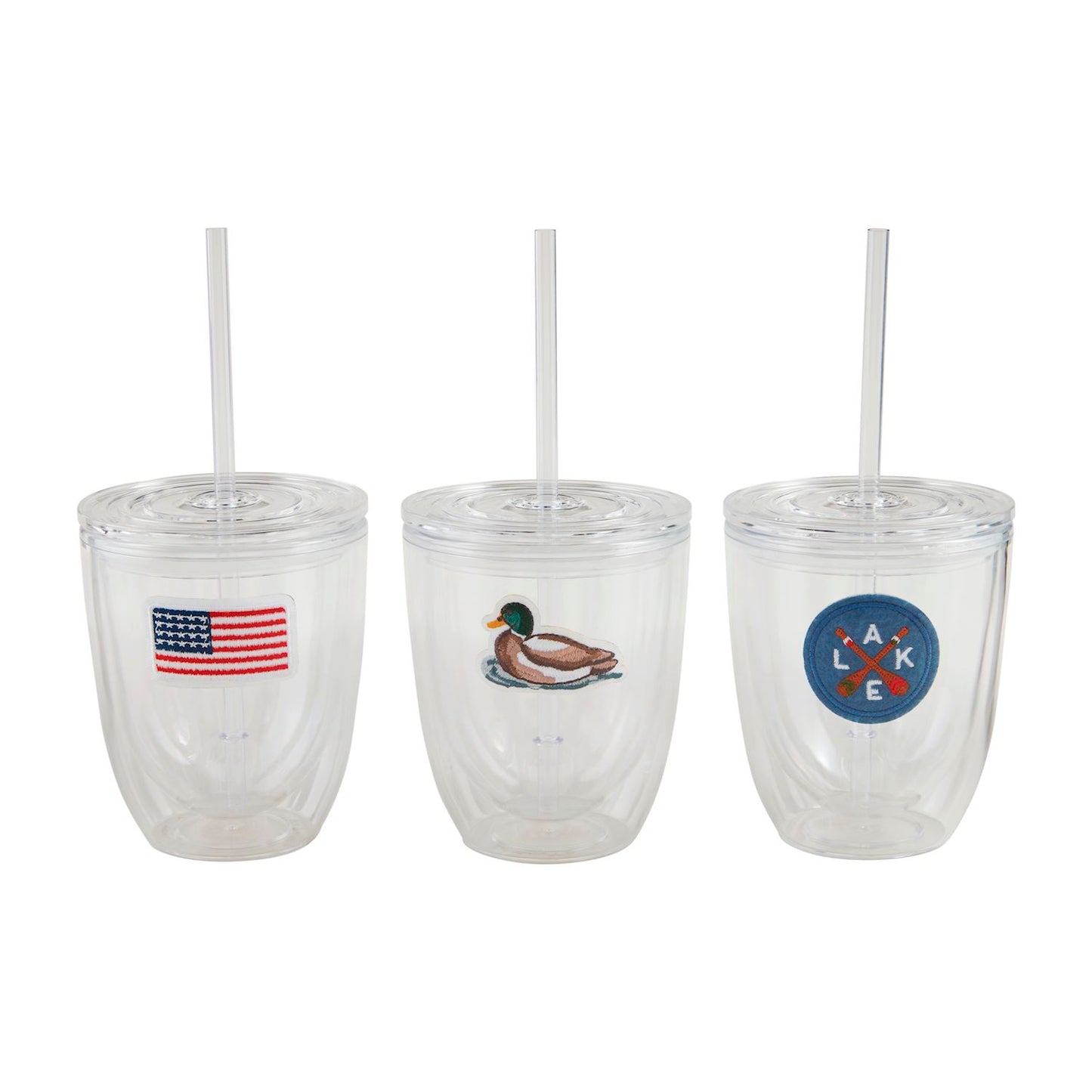 Mudpie Embroidered Tumbler