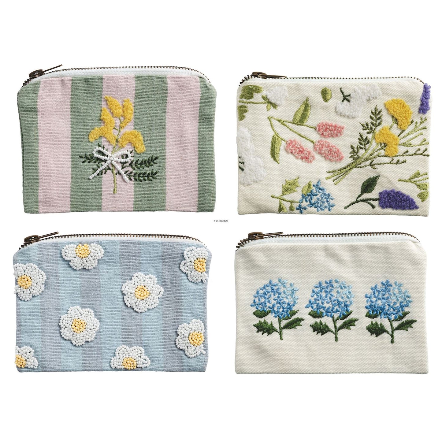 Bead Embroidered Pouch