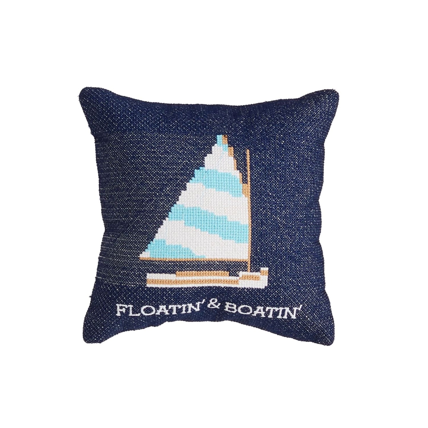 Mudpie Retreat Mini Embroidery Pillow